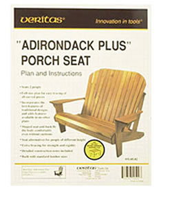 Veritas Adirondack Porch Seat & Footstool Plan (Ref: 476675)